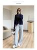 Lu Series Minimalist Supermodel Wide-Leg Pants - High-Waisted Slimming Modal Casual Pants (KK332)