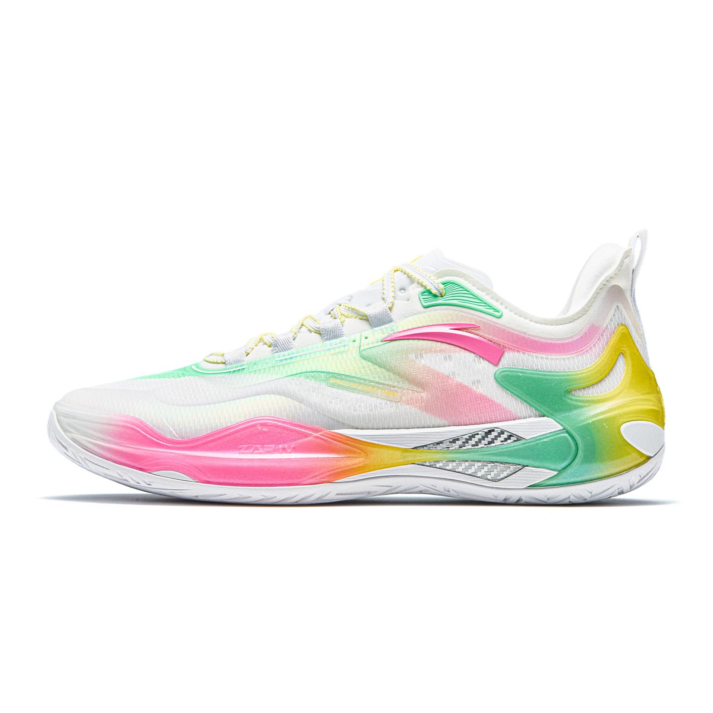 Baskets Homme ANTA Zap 4 Chaussures de Basketball Homme Basse Blanche 42.5
