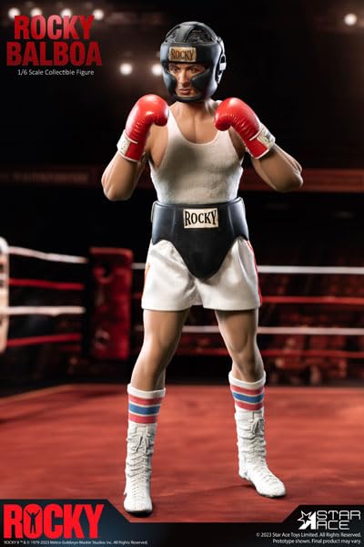 Star Ace Toys Figure Rocky Balboa Deluxe Version Collectible Action Figure 1/6 (Boxer Style)