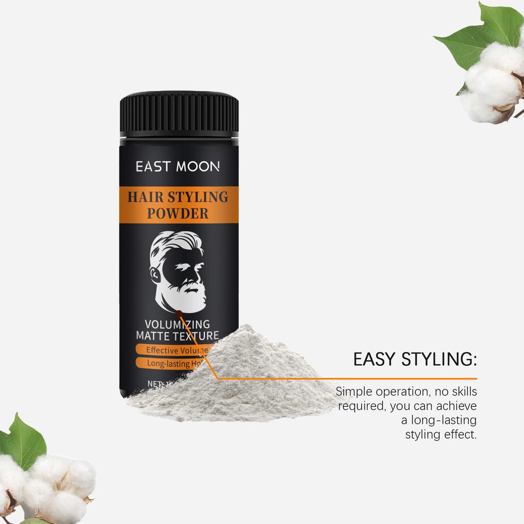 East Moon Matte Hair Styling Powder For Voluminous Oily Control With Long Lasting Natural Hold
