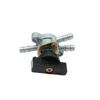 Motorcycle Fuel Gas Petcock Tank Valve Shut Off Switch ATV Beach off-Road Vehicle Two Input and One Output One In Two Out of Oil