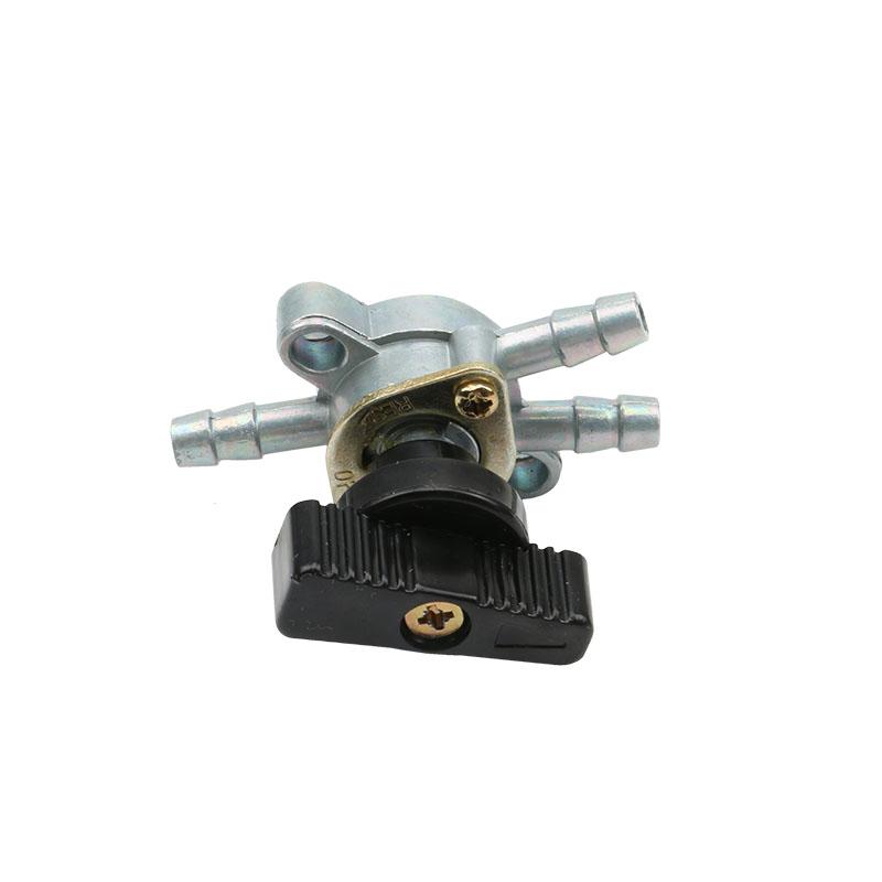 Motorcycle Fuel Gas Petcock Tank Valve Shut Off Switch ATV Beach off-Road Vehicle Two Input and One Output One In Two Out of Oil