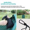 Good-Automatic Quick-Open Elastic Mosquito Net Hammock Outdoor Camping Anti-Mosquito Mesh Hammock