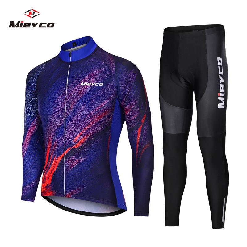 

Men s Long Sleeves MTB Bike Outdoor Road Tracksuit Bicycle Clothing Mtb Accessories Uniform Ropa Ciclismo 2026 Autumn Breathable Cycling Suit Set XS