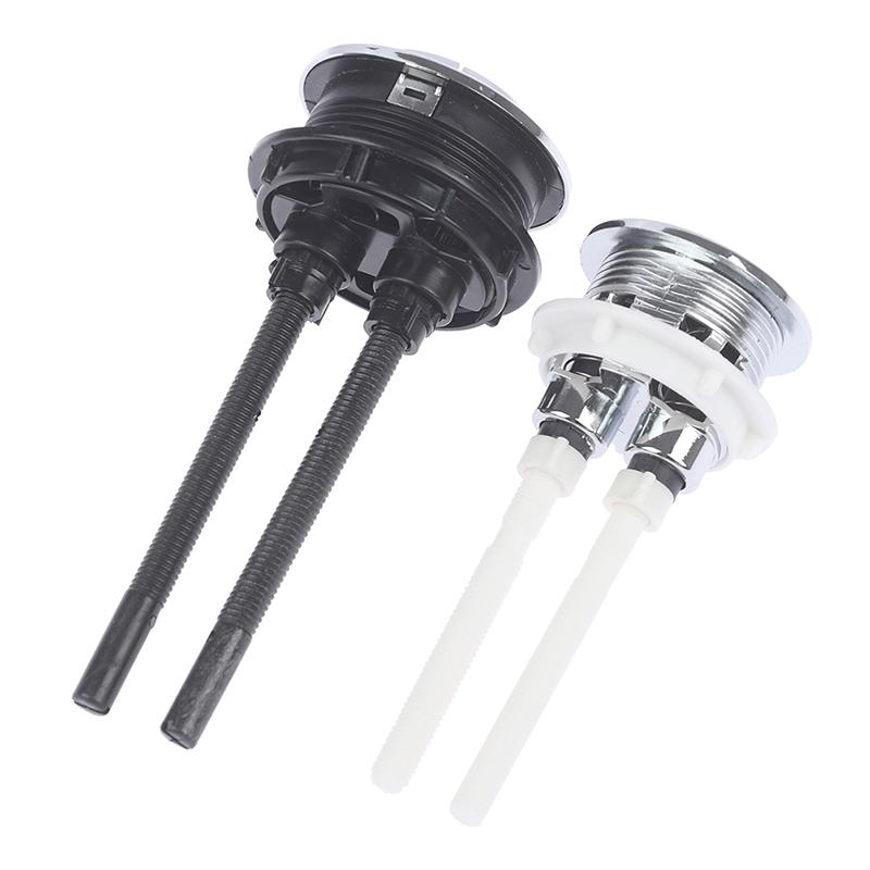 1 Stück Dual-Flush Spülkastenknopf Rund Quadratisch Toilettendrucker Dual-Flush Knöpfe