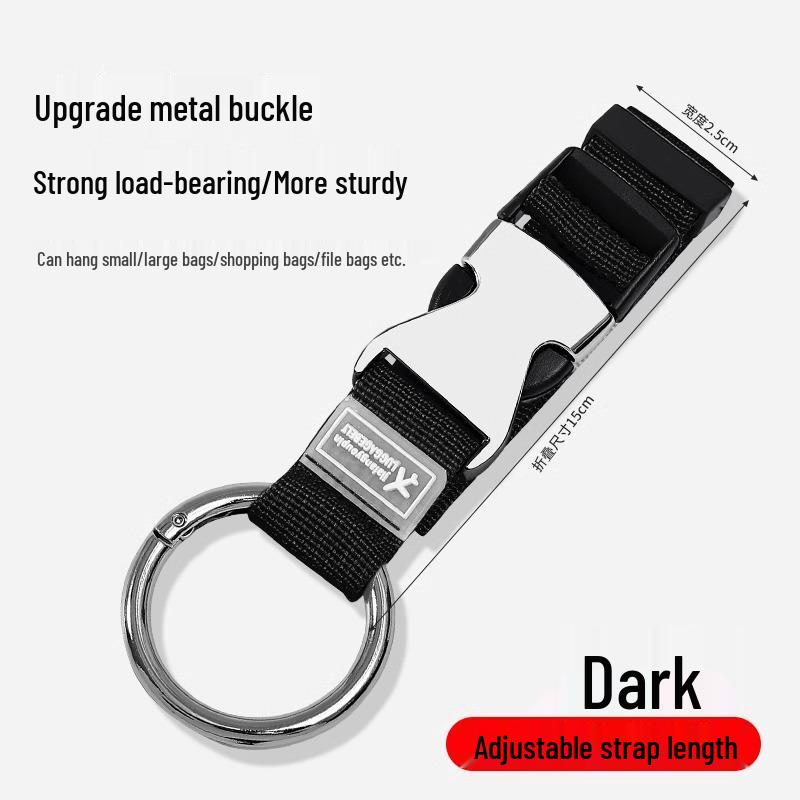 Travel Essential Suitcase and Backpack Anti-Lost Bungee Cord Strap with Hanging Buckle