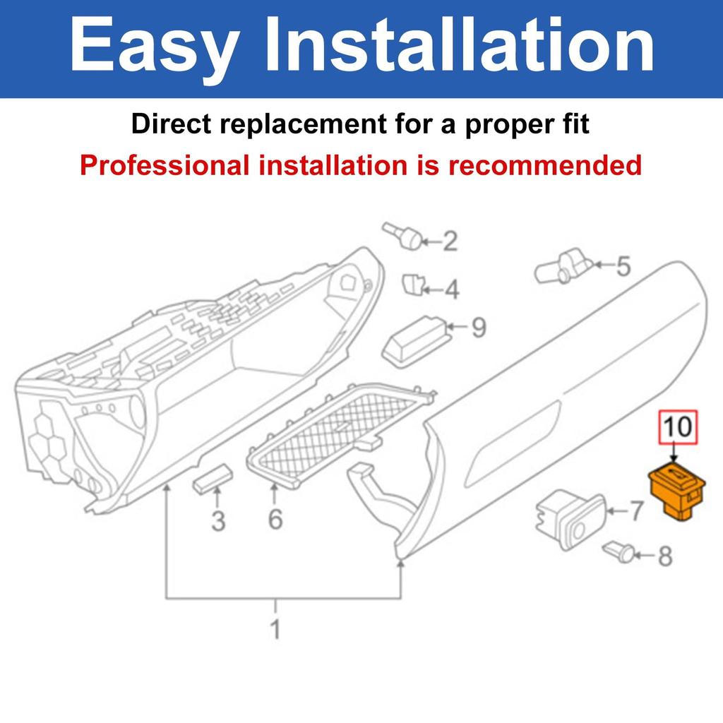 Bomunik Kofferraum-Entriegelungsschalter-Taste für 2002-2025 BMW 120i 220i 325i 330i 530i