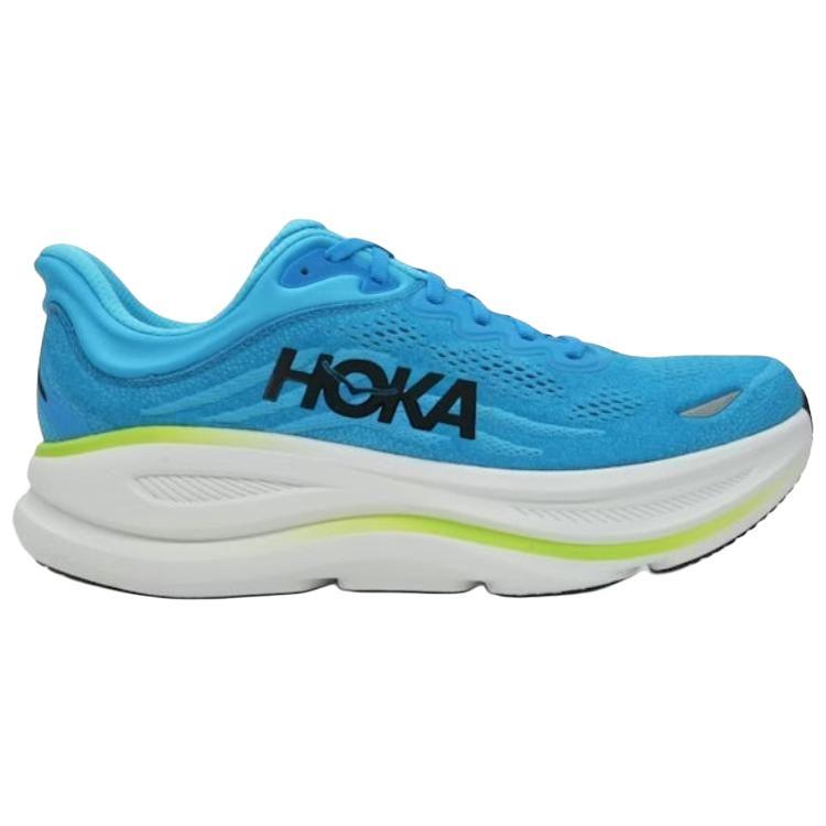 HOKA One One Bondi 9 Scarpe da Corsa Classiche Comode Sneakers da Uomo Blu 1162011-SLHK