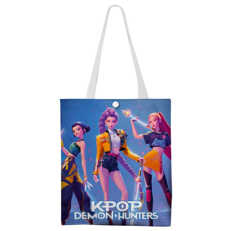 

Anime Canvas Bag Alien Stage Zero Starts from Zero Demon Hunter Girl Group KPOP Hell Inn Shoulder Bag 6269