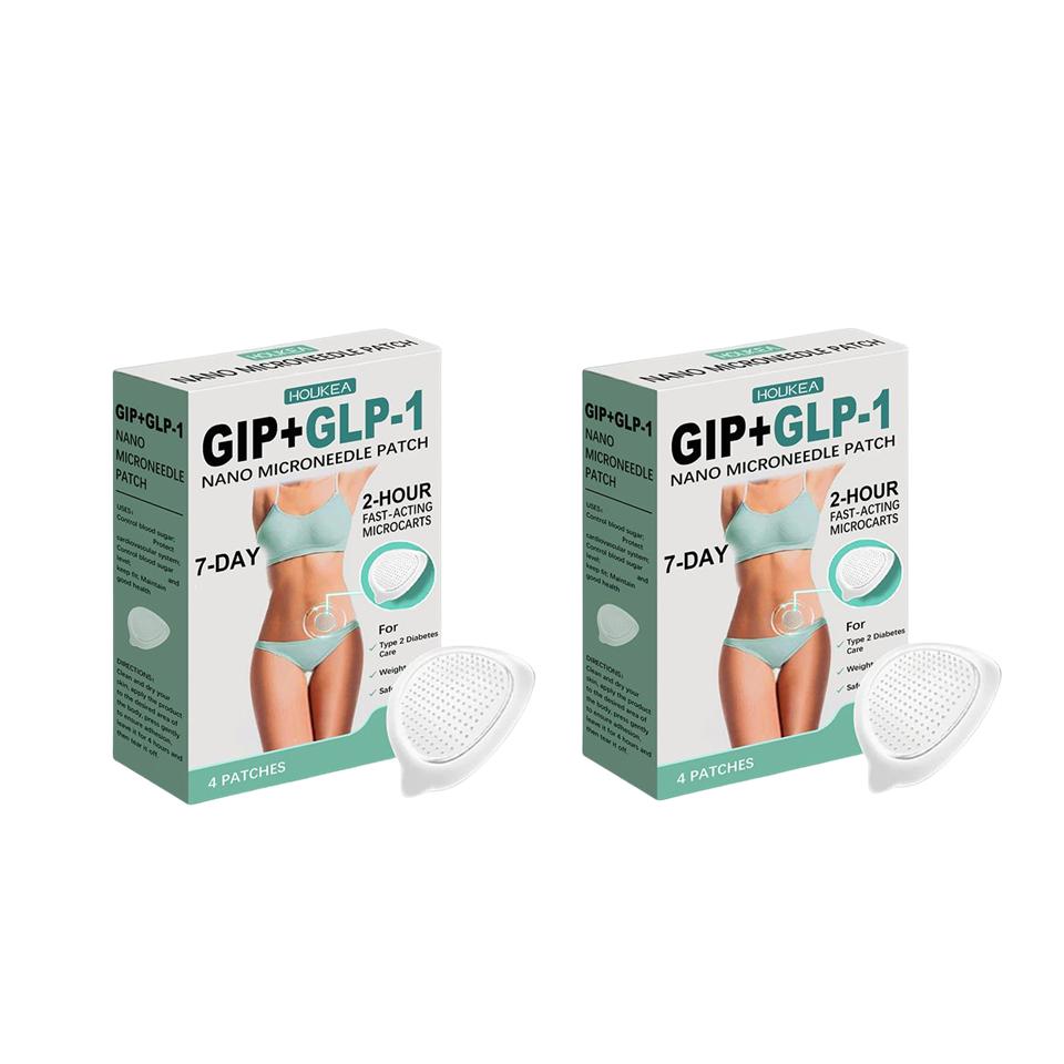 1/2/3 Schachteln GIP+GLP-1 Nanopartikel Microneedling-Pflaster Microneedling-Pflaster Sanfte Körperstraffung Aufkleber Tägliches Faules Pflegepflaster Unisex