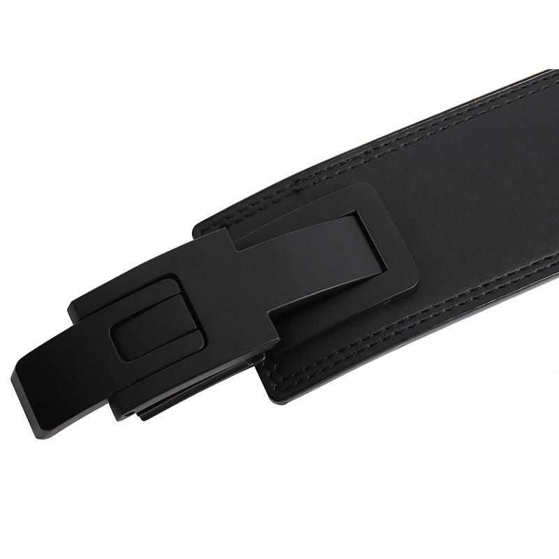 Unisex Leather Fitness Belt for Squats, Deadlifts, and Powerlifting - Lumbar Support for Weightlifting and Sports