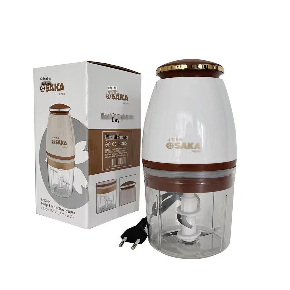 

Электрическая мясорубка и овощерезка 1 л - Многофункциональный кухонный комбайн для детского питания, Европейский стандарт