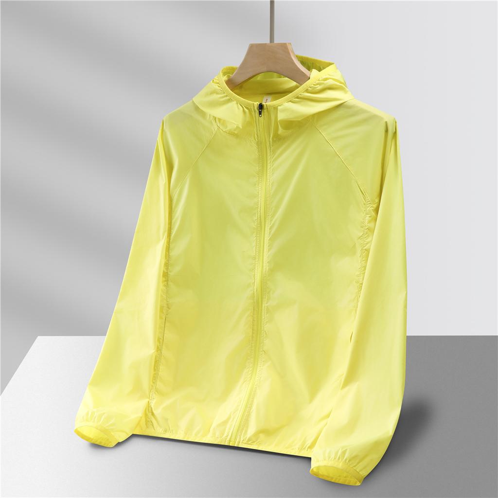Camping Wasserdicht Sonnenschutz Kleidung Dünn Leicht Atmungsaktiv Fahrradjacke Herren Damen Schnelltrocknend Sportjacke Windjacke