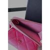 Used CHANEL Pink Quilted Wallet