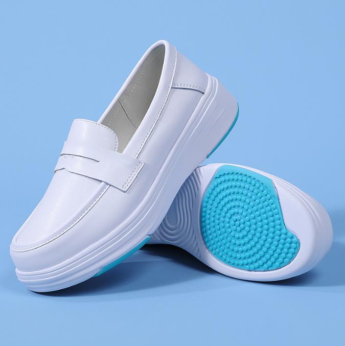 Sneakers Women Nurse White Shoes Comfortable Women Walking Shoes Breathable Female Flats Footwear Women Doctors White Work Shoes