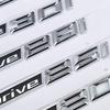 3D ABS Auto Car Side Fender Emblem Rear Trunk Badge Sticker Decals for XDRIVE 20d 25d 28d 30d 35d 40d 48d 50d X1 X3 X5 X6 X7
