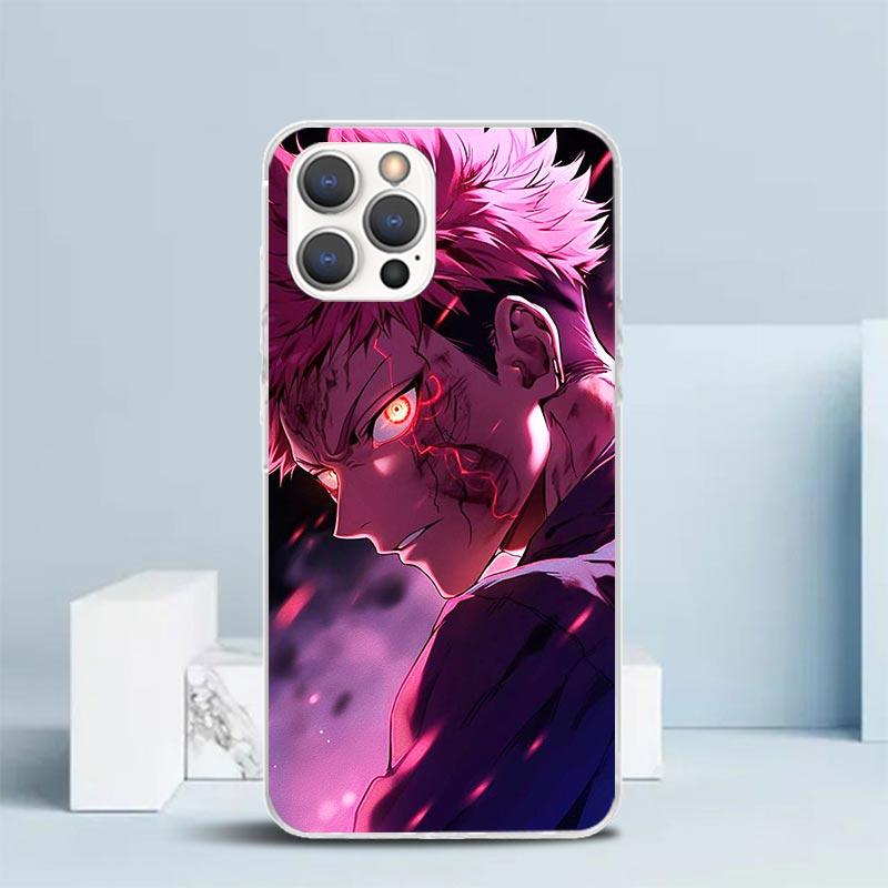 Hot Anime JusuKaisen Phone Case For IPhone 16 17 Air 16E 15 14 Plus 13 Mini 12 11 Pro Max 7 8 + SE 2020 Soft TPU Back Cover 16 1