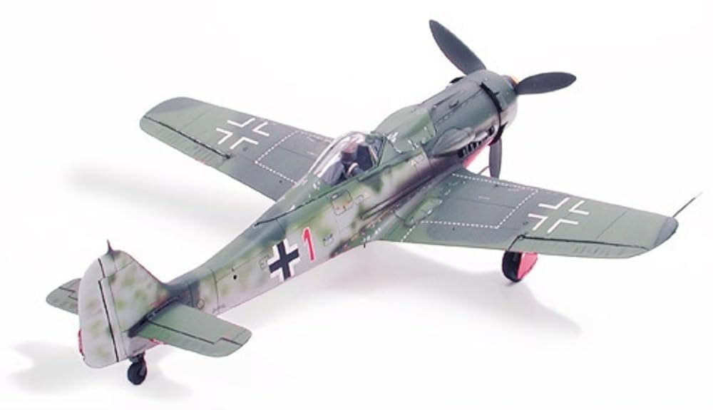 Tamiya 1/48 Scale Limited Edition Focke-Wulf Fw190 D-9 JV44 & Citroën 11CV Staff Car Set Plastic Model Kit 25213