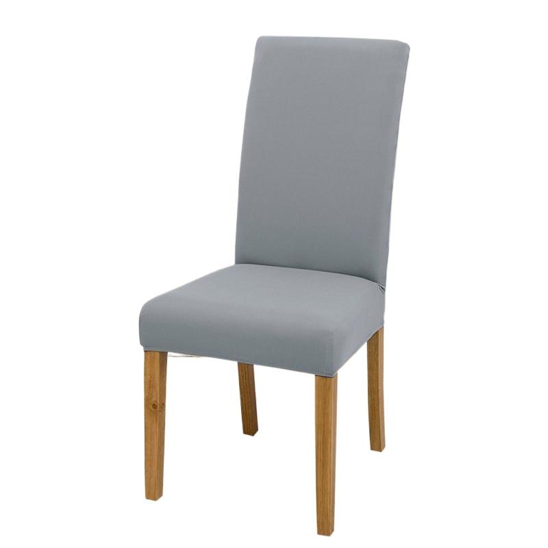 Elastic Chair Cover Dining Room Spandex Chair Seat Covers 24 Colors for Choice Universal Size for Kitchen Wedding Banquet 1PC