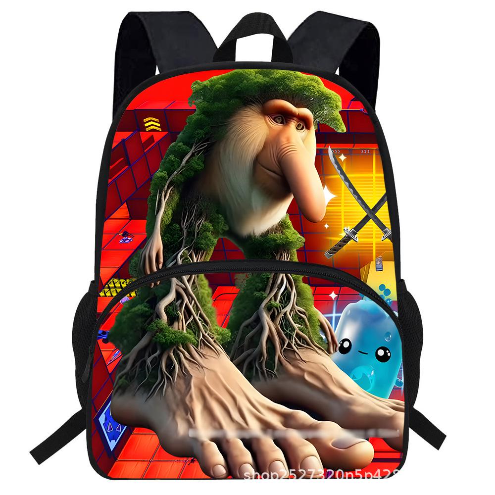 Stickman Italian Brainrot Backpack