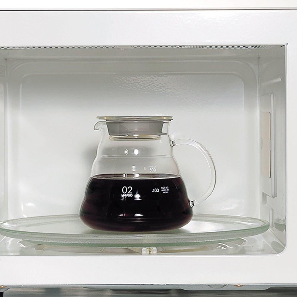 Hario V60 Mikrowellen-Server, 360ml, Klar, XGS-36TB