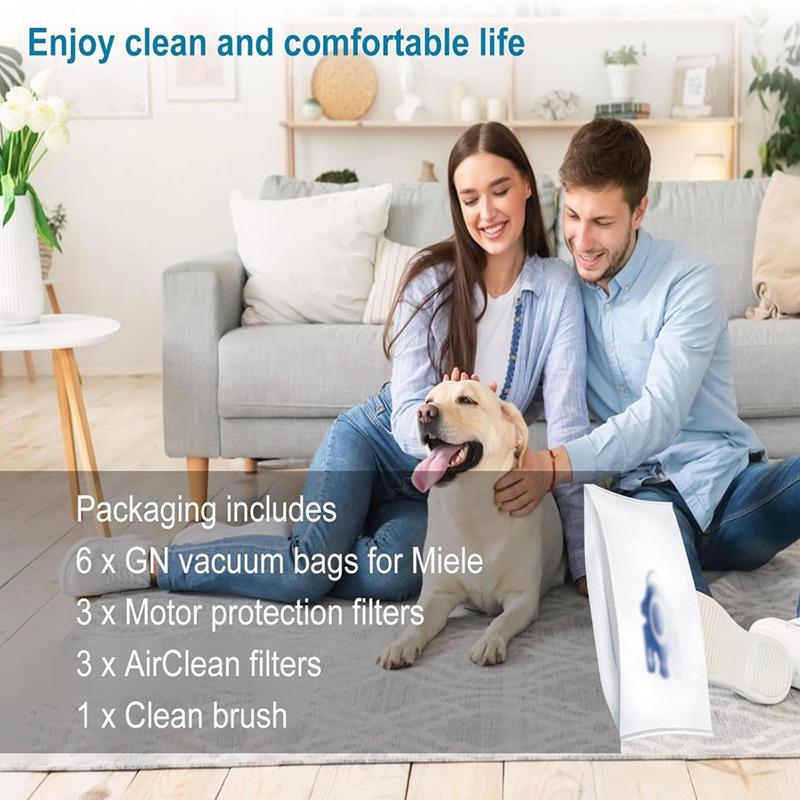Dust Bags For Miele C1/Complete C1/C2/C3 S400i S600 S200 S500 S800 Series Spare Parts Dust Bin Bag Vacuum Cleaner