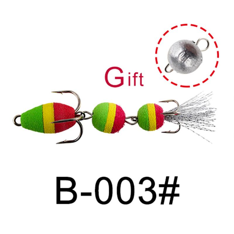 FishKing 1PC Soft Bass Lure Insect Lure With Sharp Hooks Weight 3.4G 4.7G Big/Small Size