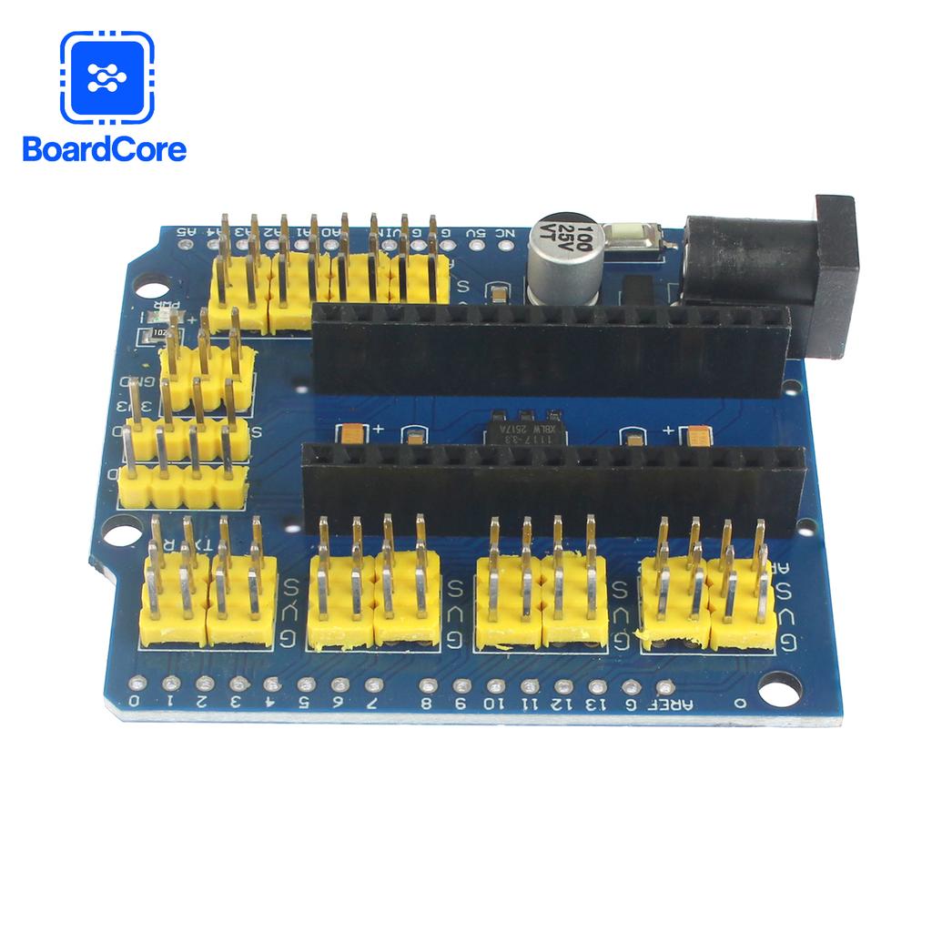 1/2pcs NANO V3.0 Expansion Board Adapter Prototype Shield and UNO Multi-purpose Expansion Boards for Arduino