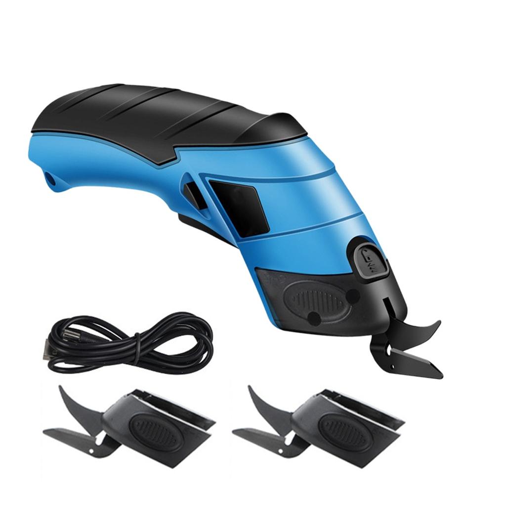 New cordless electric tailoring scissors USB charging Suitable for cutting cotton fabric/leather/cloth and other materials