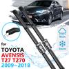 Car Front Wiper Blade For Toyota Avensis T27 T270 2009 2010 2011 2012 2013 2014 2015 2016 2017 2018 Brush Windscreen