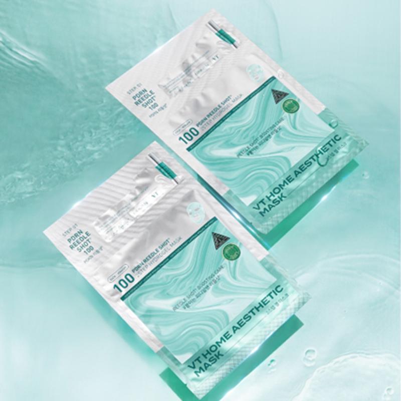 VT COSMETICS PDRN Reedle Shot 100 2 Step Hydrogel Mask 5EA