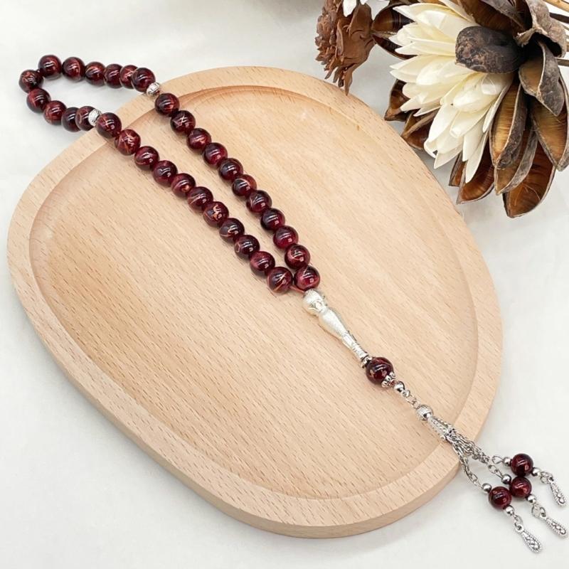 Comfortable Beaded Bracelet Rosary Chain Stylish Wrist Jewelry Beads Bracelet Religious Jewelry Suitable for Meditation