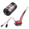 550 Brushed Motor 360A Brushed Electronic Speed Controller ESC Fit for 110 RC Car12T