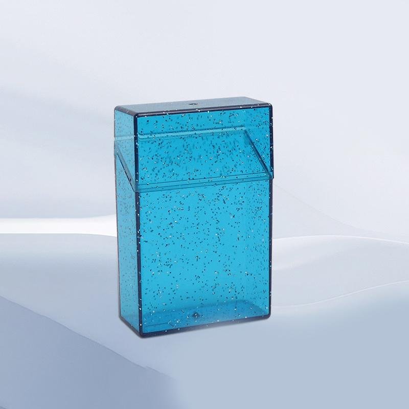 Aufbewahrungsbox für Fotokarten, Ins, transparente Blingbling-Box, Behälter, Idol, Kpop-Alben, Foto-Aufbewahrungsbox, Zigarettenetui