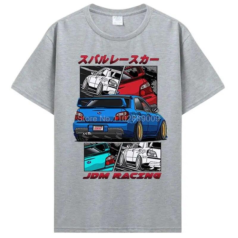 Classic Initial D T Shirt Unisex O-neck Cotton T-Shirt Unisex Hip Hop GTR Vaporwave JDM Car Tshirt Casual Daily Tee Streetwear