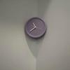 Minimalist Corner Wall Clock 20cm Diameter 3D Illusion Art Clock Noiseless Battery Operated Decorative Wall Watch