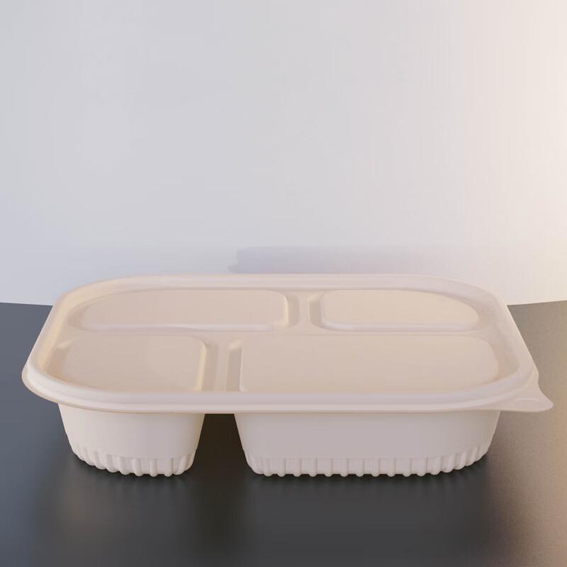 

Huazhe Jingwei Eco-Friendly 4-Compartment Disposable Lunch Box