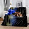 Player Chelsea Kit Blanket Ultra-Soft Perfect for Seaside Bedding Office All-Season Use Playful Design Perfect Gift for Relatives and Friends