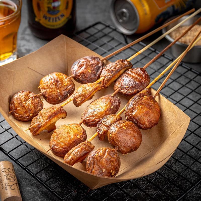 SIFAR Disposable Bamboo BBQ Skewers