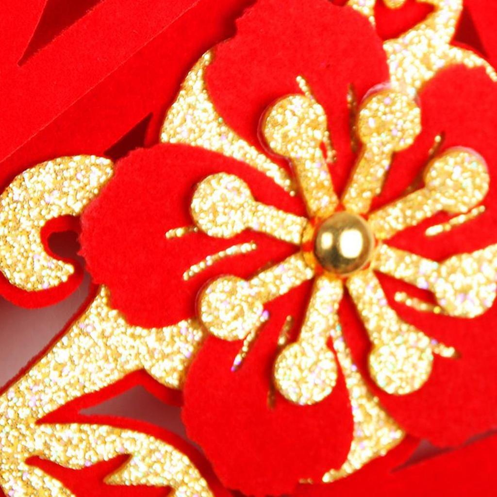 New Year Decoration 2026 Asian Vietnamese Chinese New Year Blessing Pendant Spring Festival Decoration Lightweight Tree Ornament