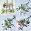 Artificial Babys Breath Bouquet Plastic Flower For Home Decor Photography Prop