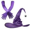 Beautiful Witch Hats Suit Light Halloween Hats Unisex Personality Witch Hat for Halloween Make Up and Masquerades