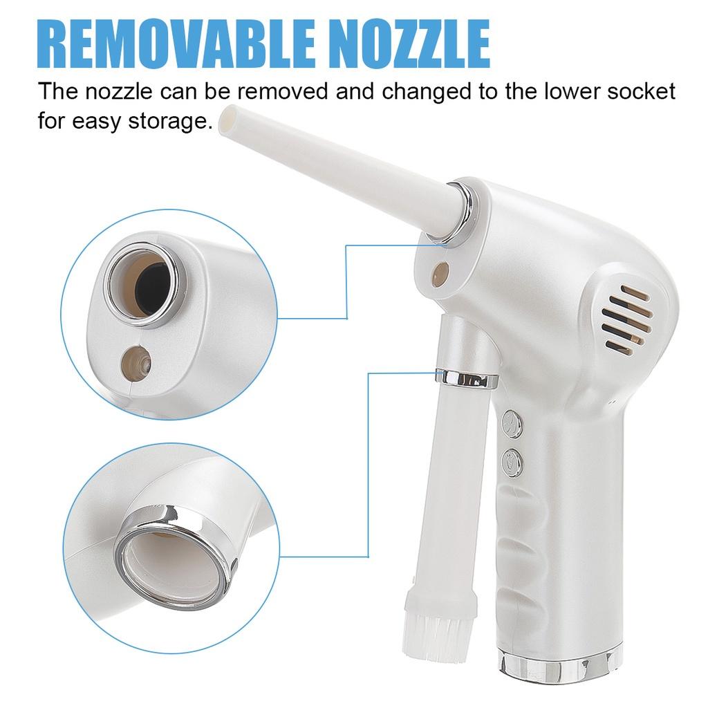 Puf de aer fără fir pentru curățarea computerului înlocuiește dozele de gaz comprimat, suflător de curățare reîncărcabil 6000/10000mah