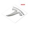 ZTOP1 3D Metal Car Front Emblem Grille Rear Trunk Emblem Sticker for Tesla Model 3 Model S Model X  Coil Mod WYE K80 Roadster Invader
