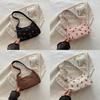 Stylish Minimalist Shoulder Bag For Casual Summer Outings Trendy Strawberry Print