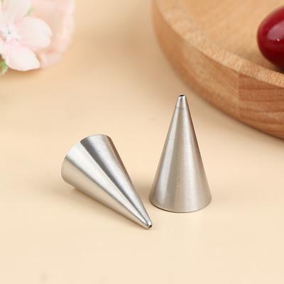 Round Decorating Cake Piping Tips Icing Tubes Pastry Nozzles Cupcake Tools 1#