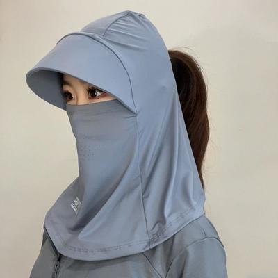 1Pcs Women Summer UV Protection Neck Scarf Hat Cover Outdoor Wrap Cover Sports Cycling Sun Proof Mountaineering Scarf