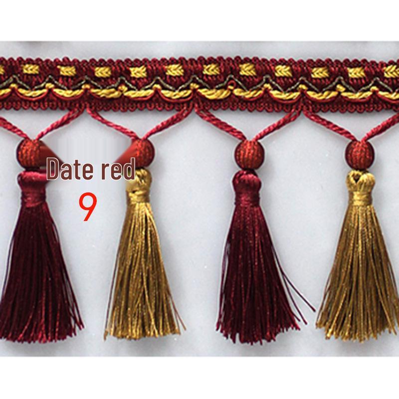 Lace Tassel Curtain Valance Beads & Hanging Balls - DIY Wedding Accessories