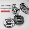 Universal Angle Grinder Accessory Kit: Pressure Plate, Nut, Screw, and Polishing Machine Cover