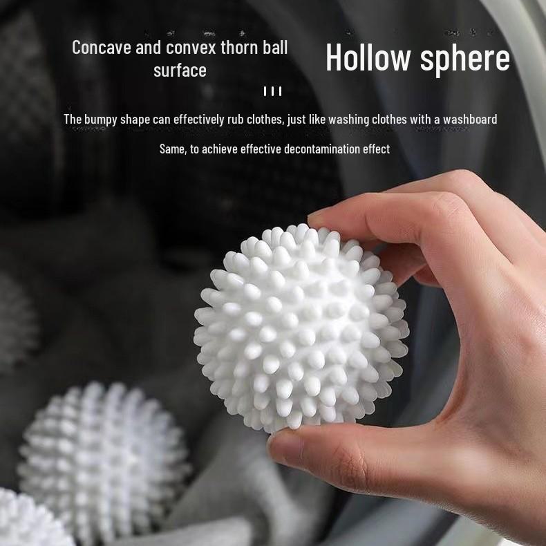 Magic Laundry Decontamination Ball with Anti-knot Friction